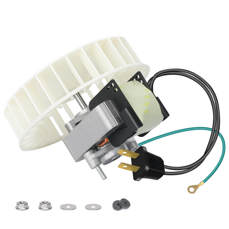 S89850000 89850000 Bathroom Exhaust Fan Motor & Blower Wheel Replacement – Fits Models 665P, 665RP, 665RSP, 605P, 605RP, 668P, 668RP, 9905, 9965, VH668P –Enhanced Power & Quiet Operation, Easy Install