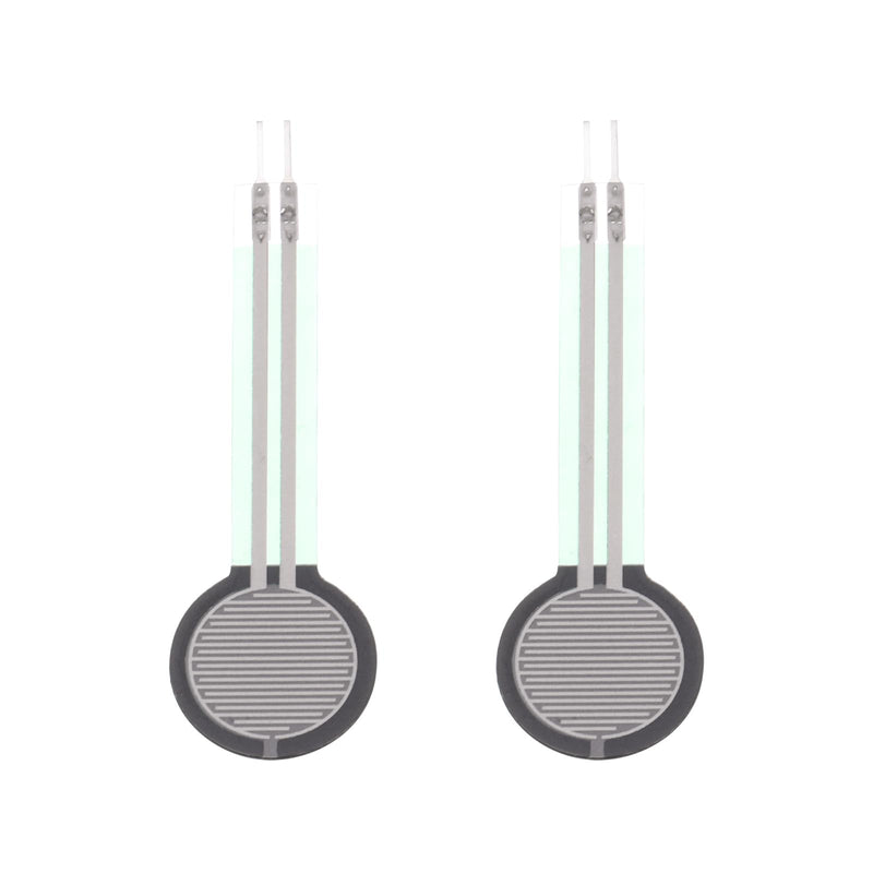 MECCANIXITY Thin Film Pressure Sensor, FSR402B 100g-10Kg Force Sensing Resistor Stress Test Sensor Pad for Smart Home, Instruments, 2 Pack