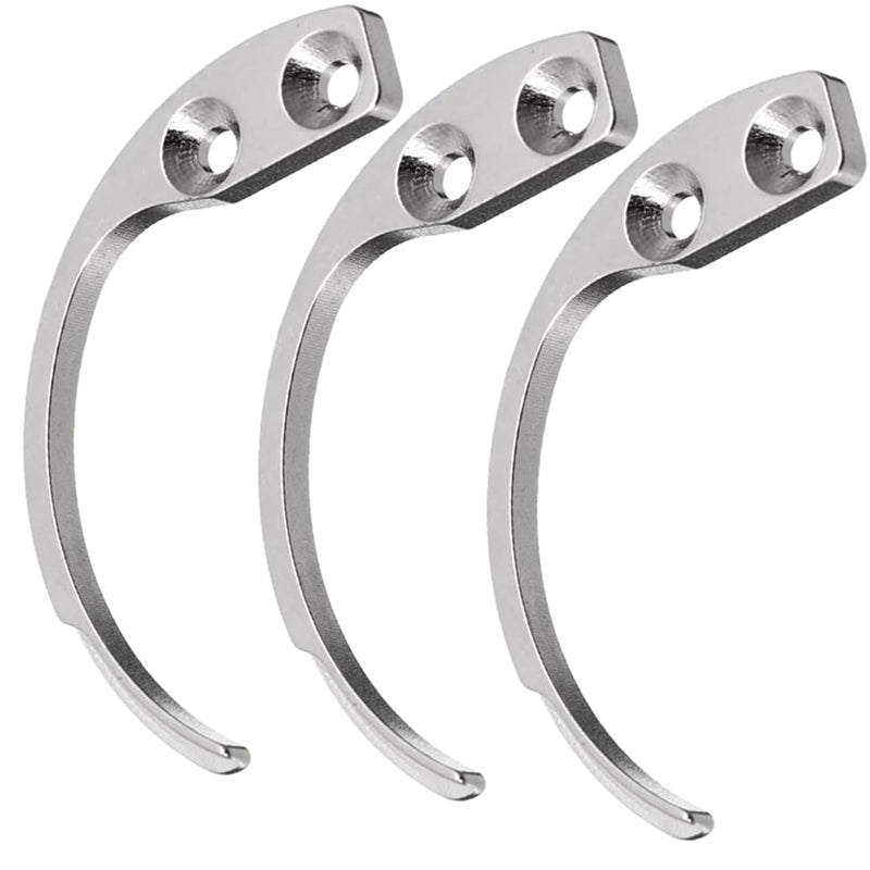 3 PCS Hooks Stainless Steel Material Light Weight Small Size Portale,Metal S Hooks, Supermarket Tool Accessories