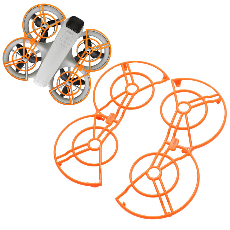 Propeller Guard for Dji Neo, Premium Full Coverage Shield for DJI Neo Drone, Waterproof and Impact Resistant to Protect The Normal Flight of The Drone(Orange) Orange