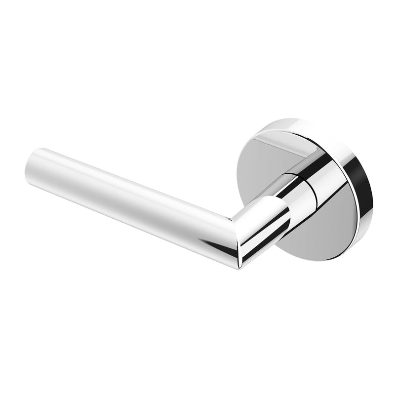 Okun Stark Dummy Door Handle, Chrome Non-Turning Door Lever 1-Pack – Decorative Reversible Interior Handle for Closet, Pantry, Hallway & French Doors, Sleek Modern Design