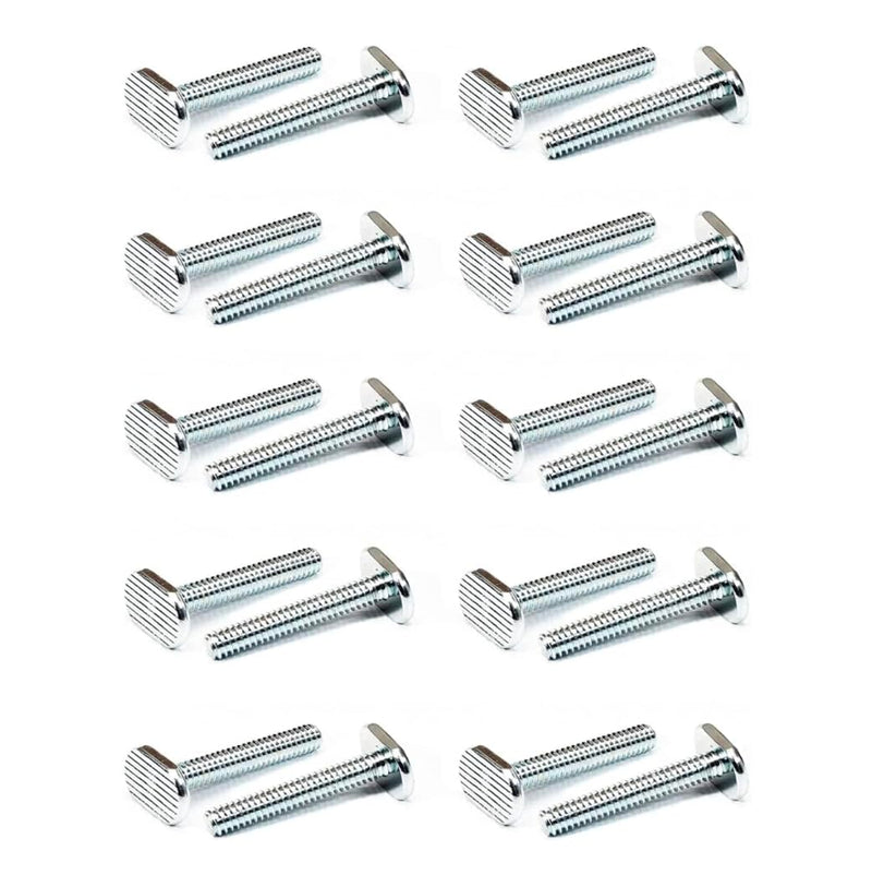 USA Made T-Slot Bolts 1/4”-20 Thread Size T-Bolts, 20 Pack (1") 1"