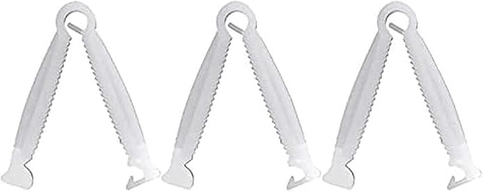 20Pcs Umbilical Clamps Disposable Umbilical Cord Clamps Puppy Small Animal Birth Puppy Clamp Tool Pet Supplies