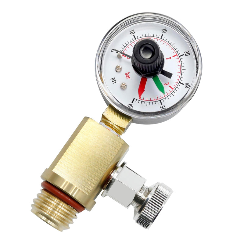 EATAKWARD 24850-0105 Air Relief Valve and Gauge Assembly, Replacement for Sta-Rite System 3 Modular Media SM Series Pool and Spa Cartridge Filter