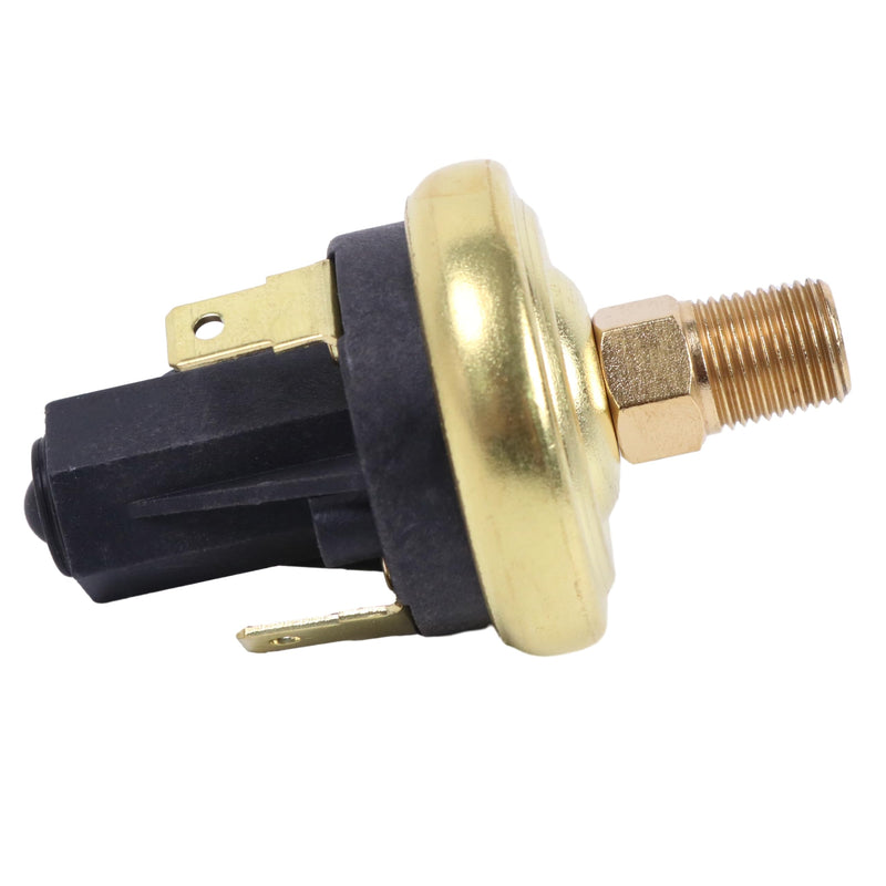 SPDT 20psi±3psi 1/8 NPT Male Pressure Switch for Air Oil Water Vacuum | Adjustable, 1/4 Blade