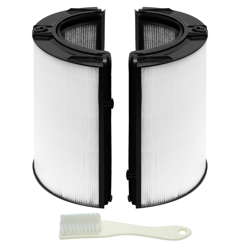 360° Combi Glass True HEPA + Carbon TP07 Filter Replacement, Compatible with Dyson TP07 TP10 TP06 HP06 TP04 HP04 PH02 PH01 PH03 PH04 HP09 TP09 HP07 HP10 Air Purifier, Part No. 970341-01 1