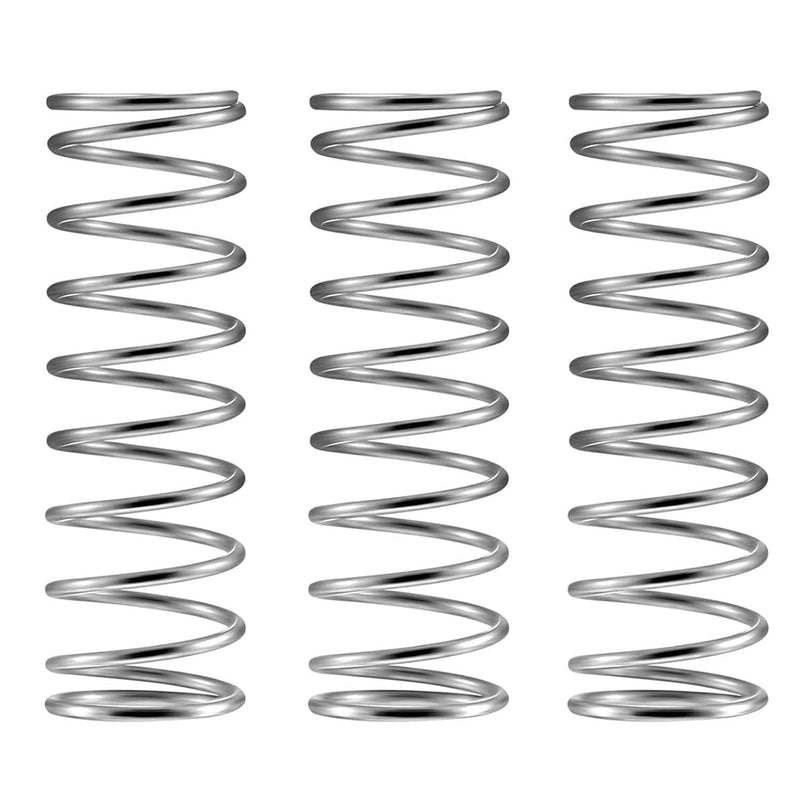 20Pcs SP9706 Mechanical Compression Spring, Stainless Steel Extension Spring 0.041 GA x 1/2 in. x 1-1/2 in. Sliver Tone (1X12.7X38mm) 1X12.7X38mm