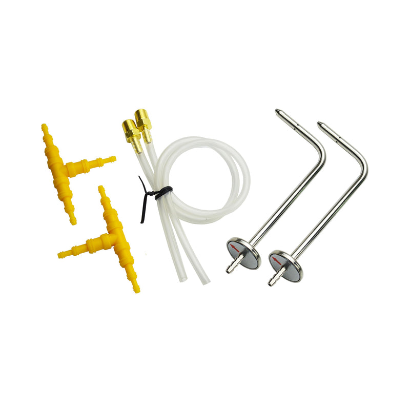 JL3MN Manometer Probe Kit, Use for Klein Tools ET180 Digital Manometer use for Fieldpiece JL3KM2, SDMN5，SDMN6，ADMN2,HVAC Pitot Static Tube Fit ZIBOO JL3MN