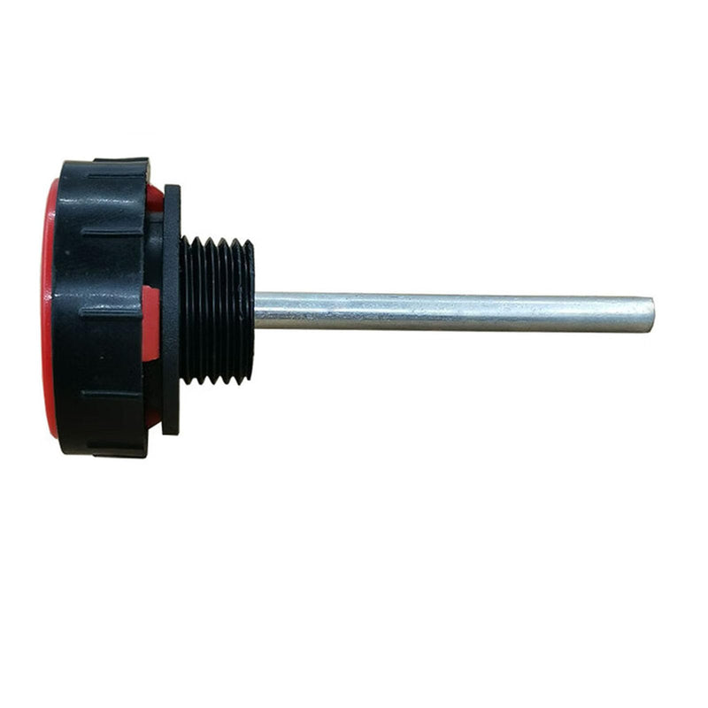 Hydraulic Fluid Reservoir Air Breather with Dipstick | Dump Cap Breather Replacement for Automotive Hydraulic Systems | Red Dehumidifier Cap for Hydraulic Equipment(∅1.58 x ∅1 inches) ∅1.58 x ∅1 inches