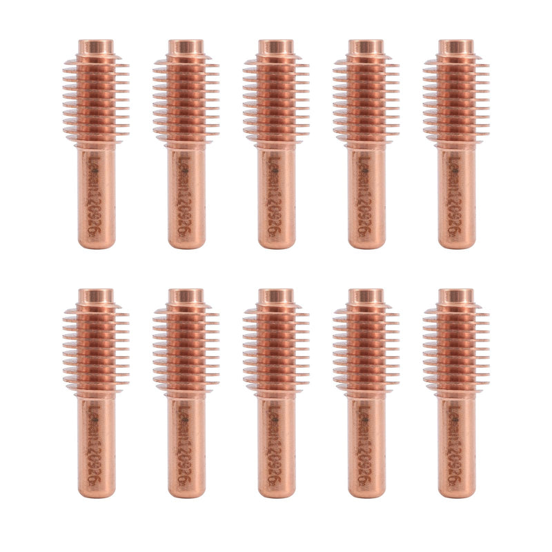 10Pcs 120926 Electrodes Fit for Hypertherm PMX 1000 1250 1650 Plasma Cutting Consumables