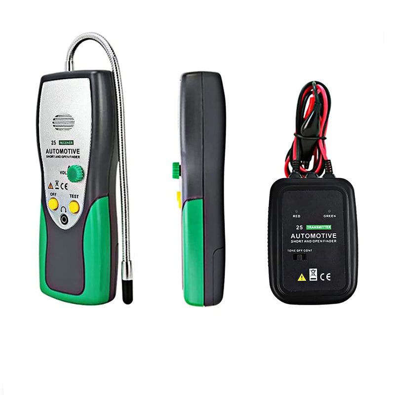 Automotive Short and Open Finder Circuit Tester, Car Circuit Breaker Finder DC 6-24V Wire Tracer Electrical Adjustable Short Detector Diagnostic Test Tool with Power Probe for Vehicle Repair