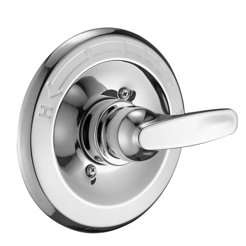 Shower Trim Kit Compatible with Delta 13/14 Series, Shower Cover Plate with Handle (Valve& Catridge Not Inclued), Chrome 1