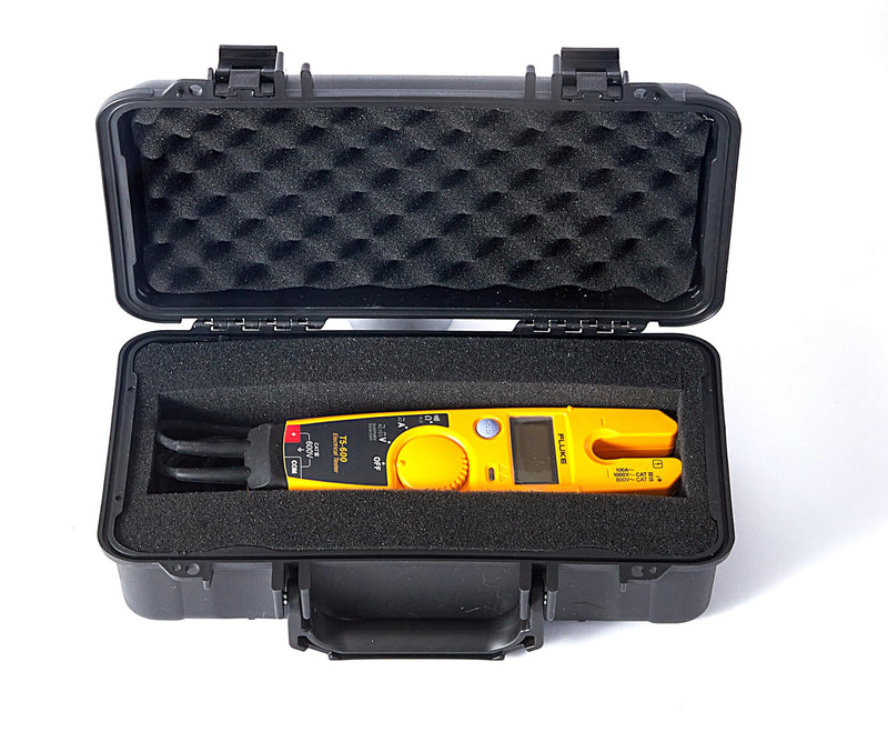 Waterproof & Shockproof Hard Carrying Case | Compatible with Fluke T5-600/T5-1000/T6-600/T6-1000/T6-1000 PRO Electrical Voltage, Continuity & Current Testers | Portable & Durable