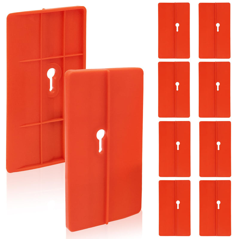 10 Pcs Drywall Fitting Tool Support The Plaster Board in Place While Installing Ceiling Positioning Plate Labor-Saving Lifter Carpenter Tool Suitable for Ceiling, Sloped Wall & High Wall Installation