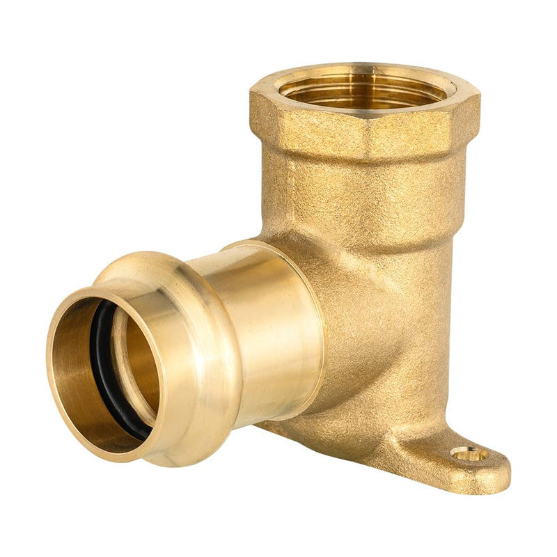 5Pcs EFIELD 1/2"Copper Press x 1/2"NPT Female Drop Ear Elbow(PRESS229-5) 5 1/2" PRESS X 1/2" FEMALE