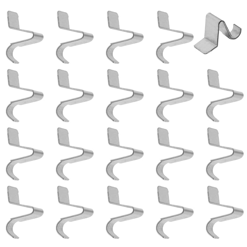 20Pcs Cabinet Shelf Clips, Heavy Duty Metal Shelf Clips Removable Shelving Holders Shelf Clips Brackets Shelf Support Pegs, Shelf Pegs for Wood Shelves Home Kitchen Cabinet Bookshelf Accessories