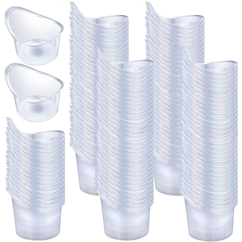 200 Pcs 5ml Eye Wash Cup Disposable Eye Wash Cups Plastic Measuring Cup Portable Eye Bath Washer Cleaning Cups for Eye Rinse and Flush