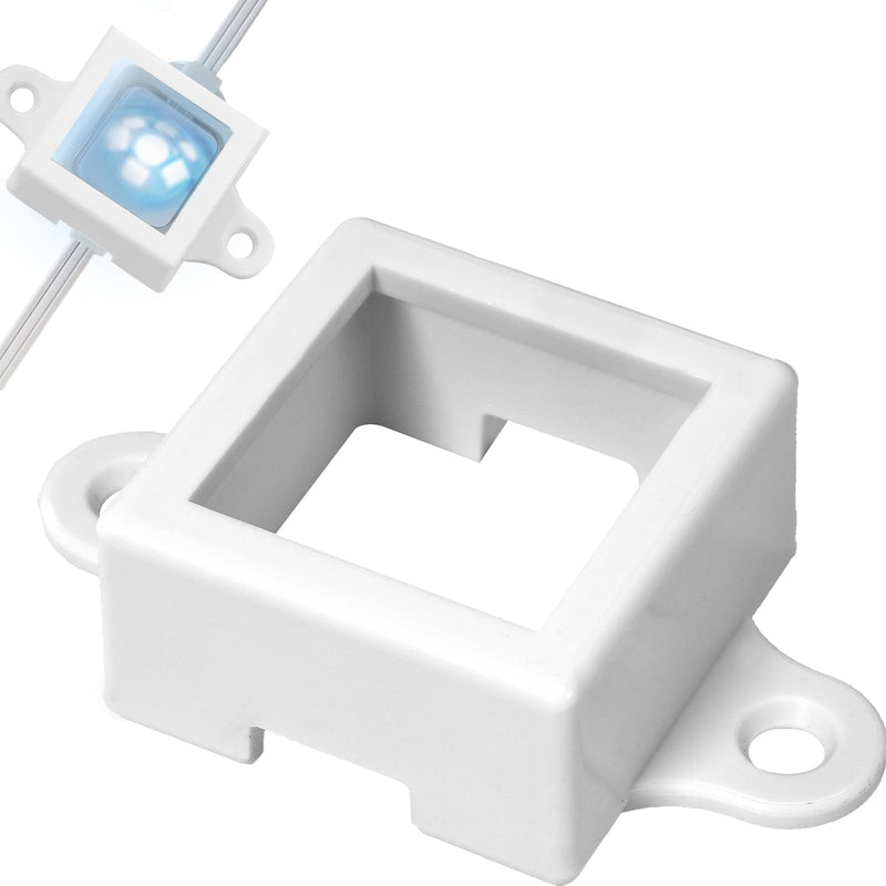 Mounting fits for Govee Outdoor LED Lights H705 Non-pro Version Elite H805，Outdoor Light Brackets Clips Holder for Govee（White, 40）