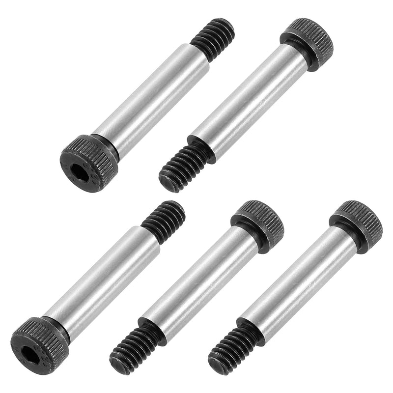 uxcell Alloy Steel Hexagon Socket Head Shoulder Screws Bolts, 1-5/16" Shoulder Length, 5/16" Shoulder Dia, 5/16-20 UNC Thread, 5pcs 1-1/4" x 5/16"