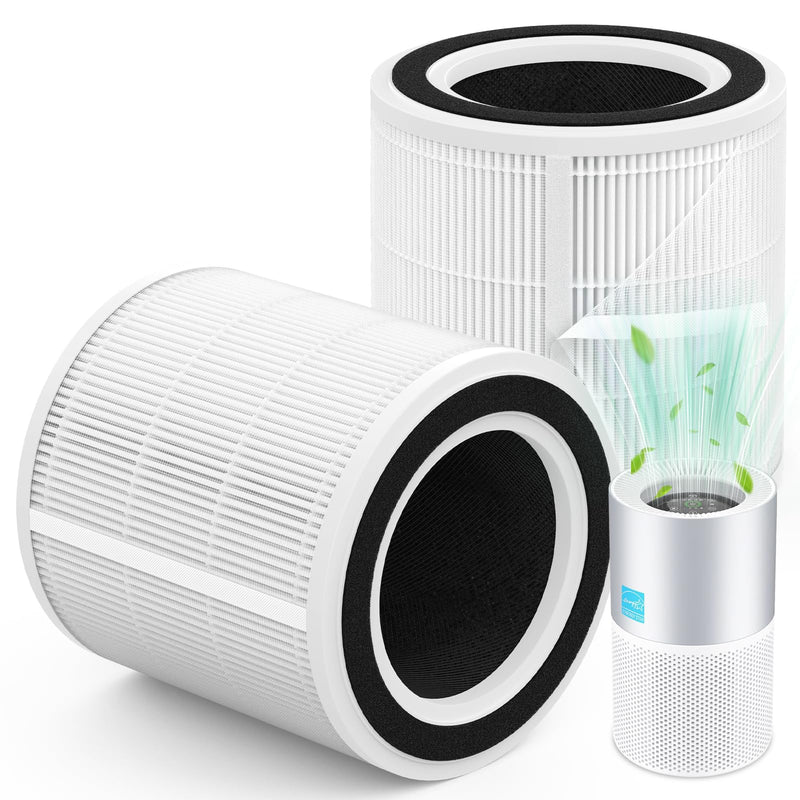 2-Pack H7129/H7128 Replacement Filter Compatible with GoveeLife H7129, H7128 Air Purifiers