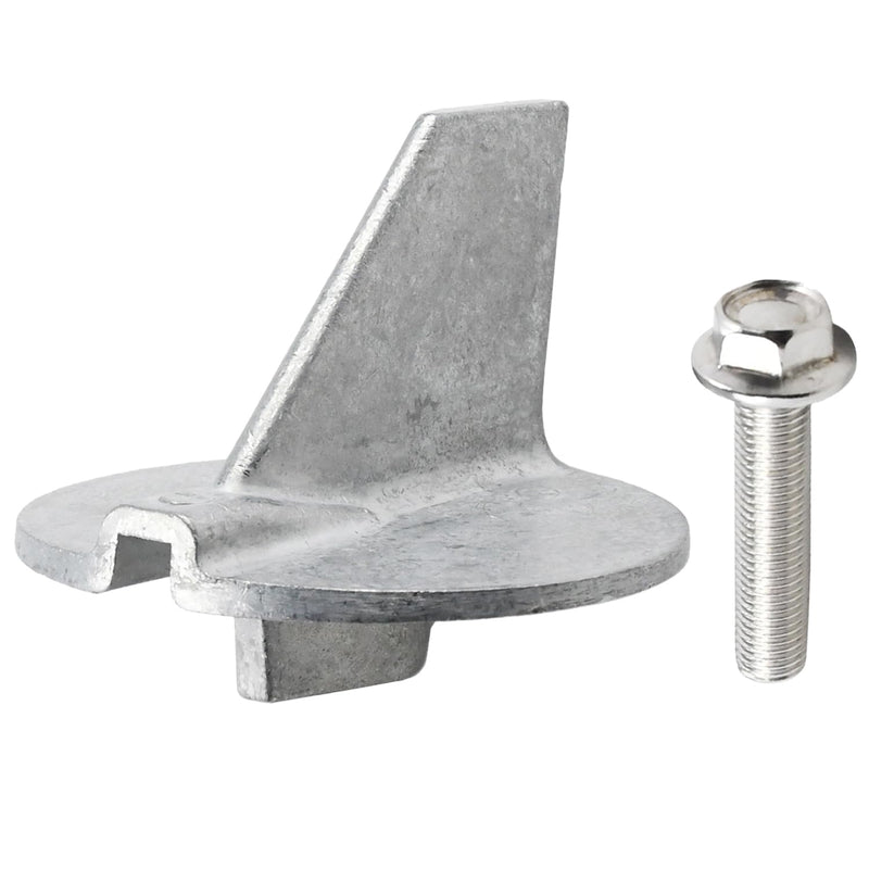 Boat Motor Zinc Trim Tab Anode 6E5-45371-01 Compatible with Yamaha Outboard Engine 115HP-225HP 2/4-stroke, Rep for Sierra 18-6097
