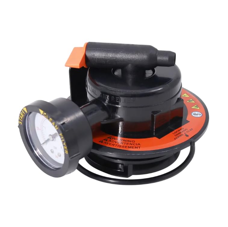 Poolzilla Manual Air Relief Assembly, Compatible with DEX2420MAR2, Pro-Grid De Filters, SwimClear and Swim Clear Cartridge Filters, Air Relief Valve Replacement for DE and Cartridge Pool Filters