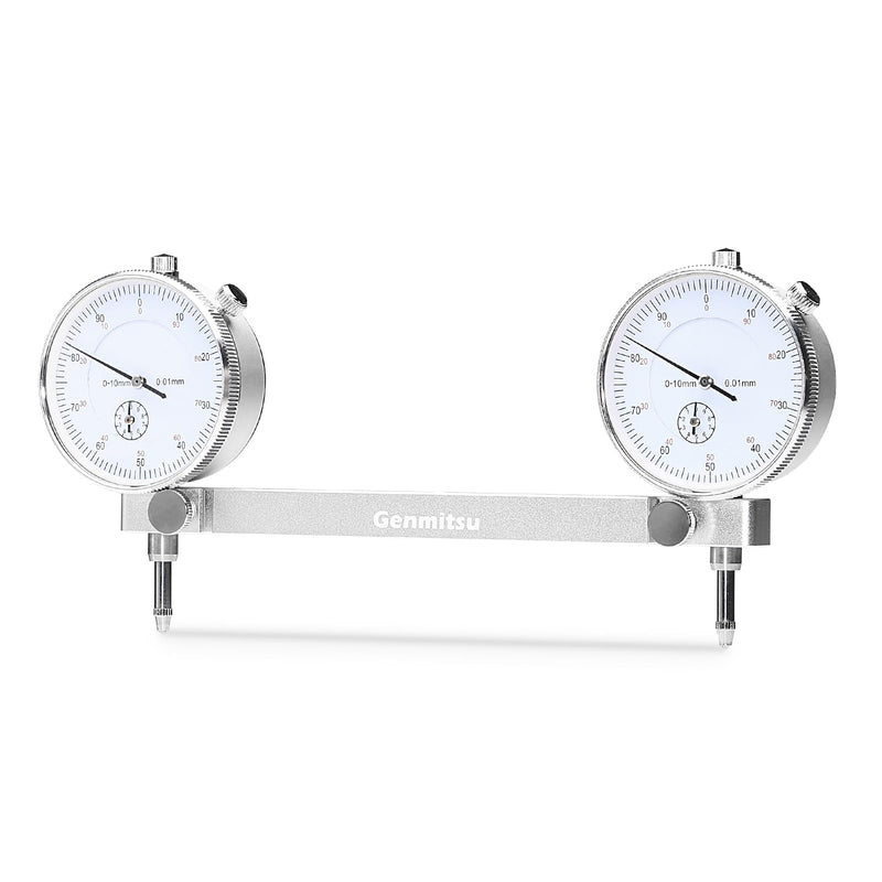 Genmitsu CNC Milling Machine Tramming Tool, Pro Calibration System with 1/2", 1/4", 1/8" Shank and 0.001" Precision Indicators, Ideal for Squaring, Leveling, and Machine Calibration