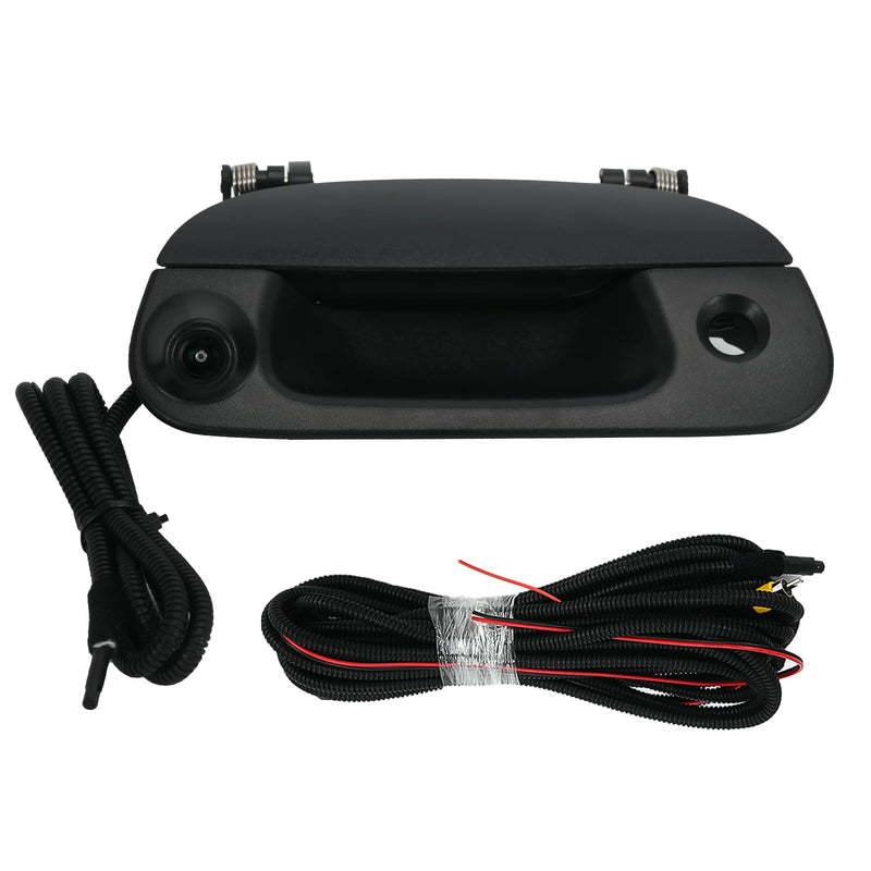 Rear Tailgate Trunk Handle w/Backup Camera Comes with RCA Plug Parking Guideline for F150 F250 F350 F450 F550 1997-2007 for Explorer Lobo 2001-2005 7L3Z-9943400-AA F150-F550 1997-2007