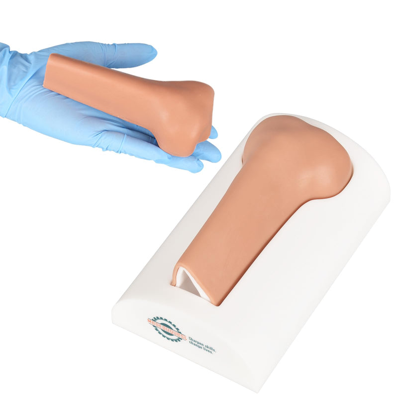 Intraosseous (IO) Access Trainer, Child Intraosseous (IO) Tibia Trainer, Tibial IO Bone for Medical Education