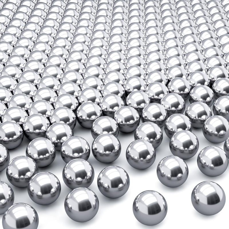PAGOW 400 PCS Paint Mixing Balls Nail Polish 316 Stainless Steel Bearing Balls, 3mm/apr. 0.11"