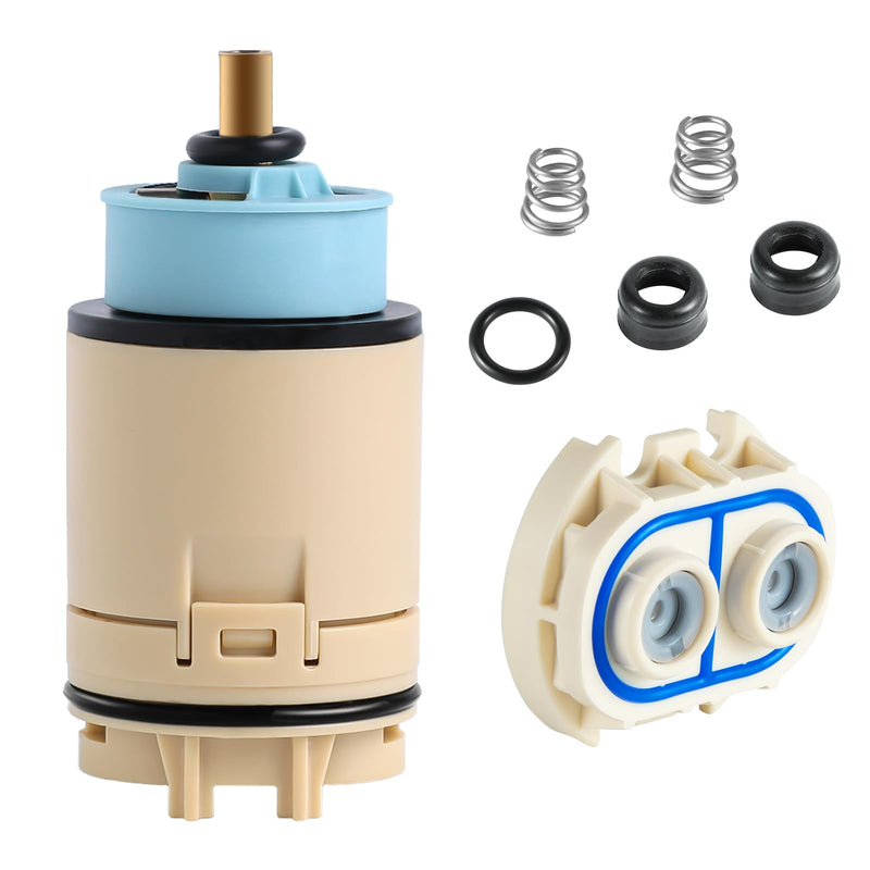 RP70538/RP73625 Single Function Pressure Balance Cartridge, Shower Valve Cartridge Compatible with Peerless/Delta Single Handle Tub/Showers Faucet (Includes cartridge and check valve) (1) 1