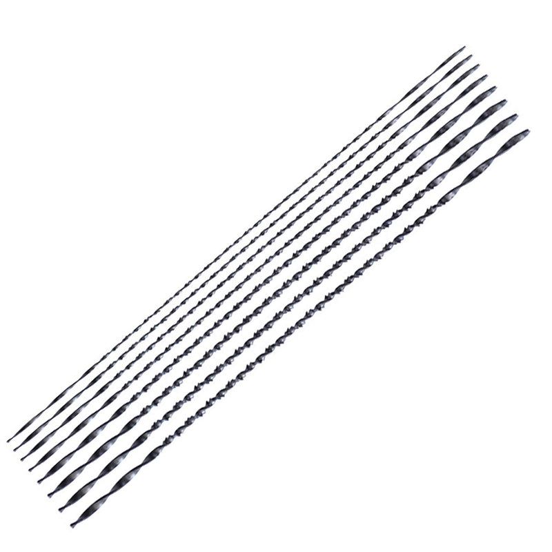 8 Piece Jewelry Saw Blades Kit,High Carbon Steel Spiral Teeth Blades for Wood, Metal, Plastic Cutting,Precision Curved Cuts for Jewelry Making,Woodworking,Crafts(Saw Blades Long 5.12") 8Pcs