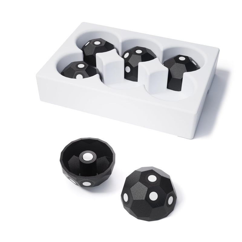 Revopoint 6 Pieces 3D Magnetic Dome Marker Kit for 3D Scanning, 3D Scanning Markers for 3D Scanners, 3D Tracking Dots for Preventing Tracking Loss and Enhance Accuracy, 3D Reference Point Marker