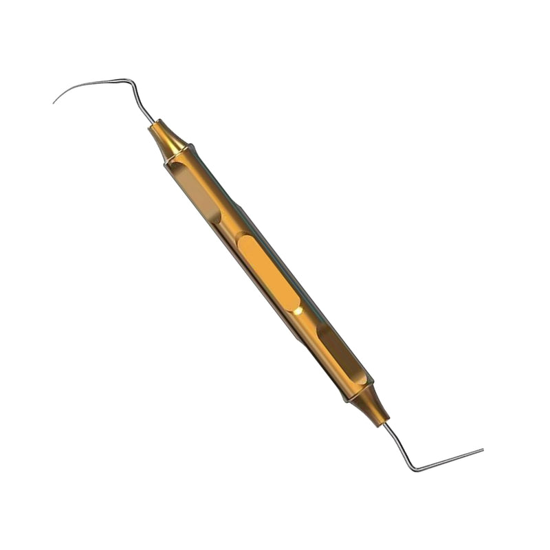 Dental Root Canal Pluggers, Endo Obturation System, Three-Color Root Canal Composite Material Filler (Yellow) YELLOW