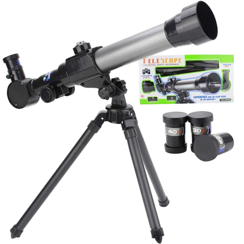 Telescopes for Beginners, 60mm HD Refractor Telescope for Astronomy Starter Scope with Tripod, Astronomical Telescope, 60mm Mirror Refractor Telescope, Aluminum Optics
