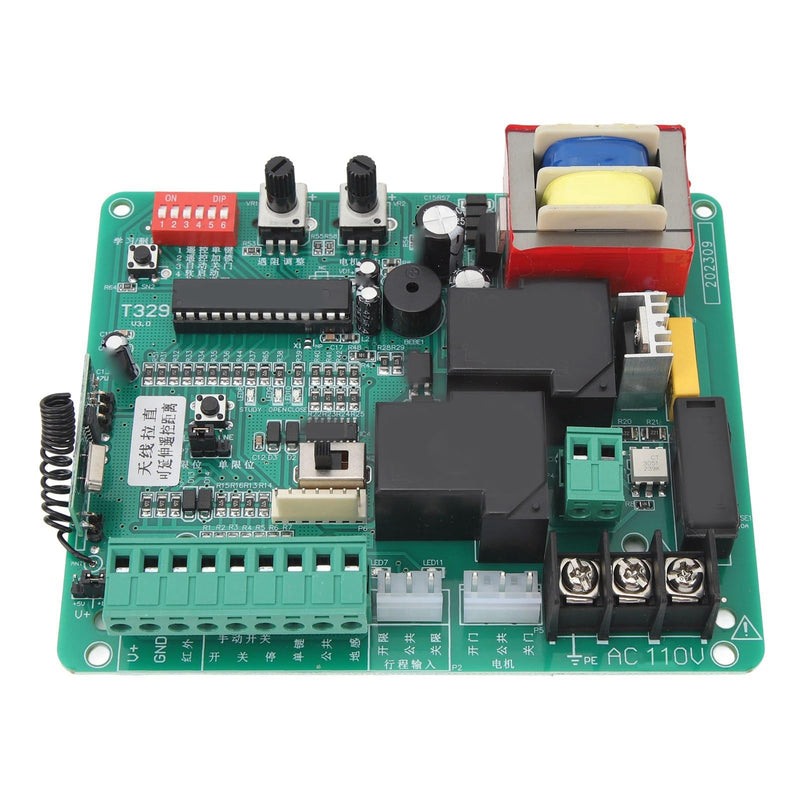 Universal Circuit Control Board for Sliding Gate Opener Main Electronic Control Board for Sliding Gate Motor (110V) 110V