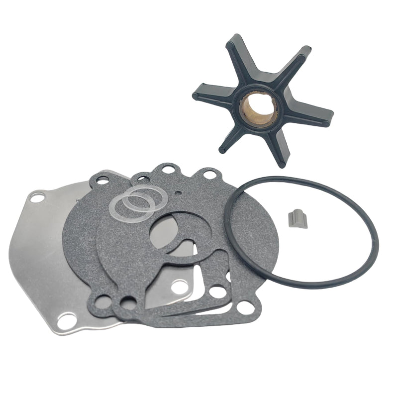 85089Q4 Outboard Water Pump Impeller Kit for Mercury 2-Cyl 8-25 HP Motor | SeaSierra Marine Repair Kit, Fit 8 9.9 13.5 15 18 20 25 HP Models, Replaces 85089T7, Sierra 18-3215