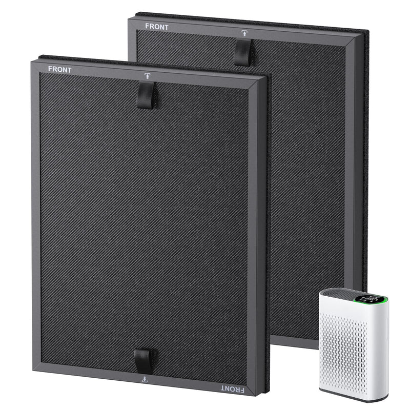 2 Pack HAP602 Replacement Filter for ECOSELF HAP602 / HAP602WF Air Purifier 2 Pack
