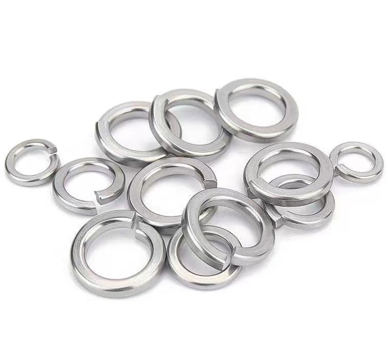 M10 Spring Lock Washers,Metric Split Lock Washer,304 Stainless Steel Lock Washers for Screws Bolts,50Pcs M10(50PCS)