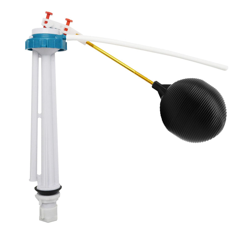 Toilet Float Fill Valve Replacement Kit, Universal Toilet Repair Kit, Includes G3/4" Inlet Fill Valve, Ballcock, and Ballcock Lever, Water-Saving Design WC Repair Parts