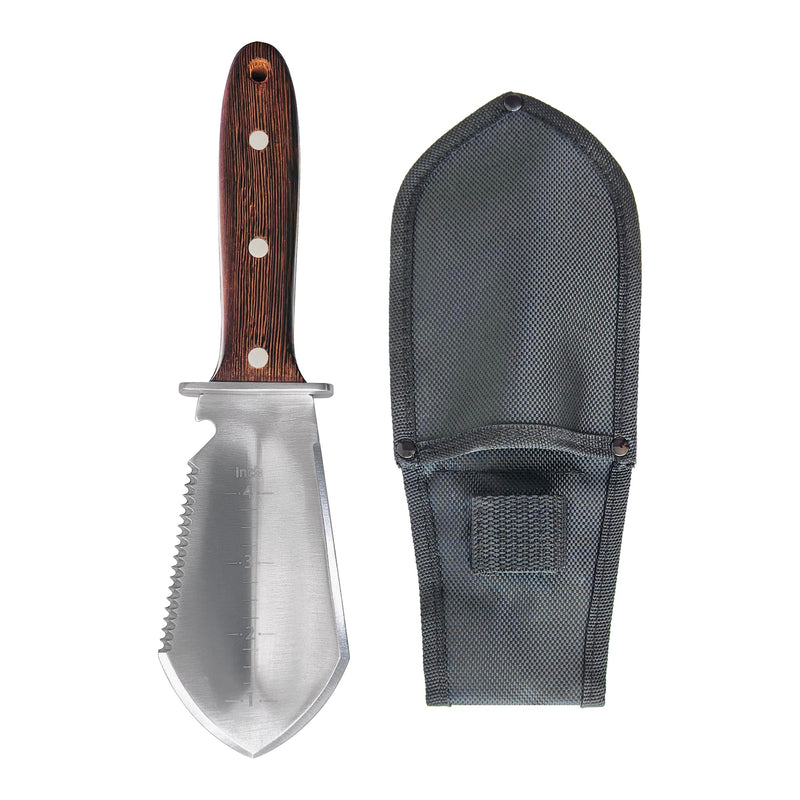 Hori Hori Garden Knife Heavy-Duty small gardening Trowel, for quick digging, cutting, weeding