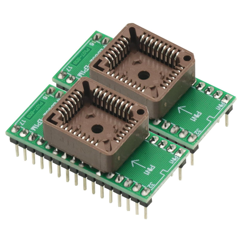 2PCS PLCC32 to DIP32 USB Universal Programmer IC Adapter Socket Tester for TL866CS EZP2010 G540 SP300 TL866A