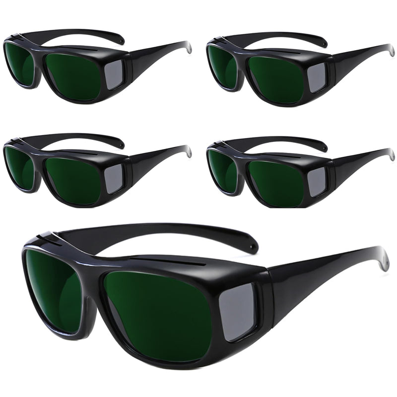 Laser Safety Glasses, Green Lens Protection, Laser Protective Glasses, Laser Engraver Cutter Safety Glasses Green/Black-5