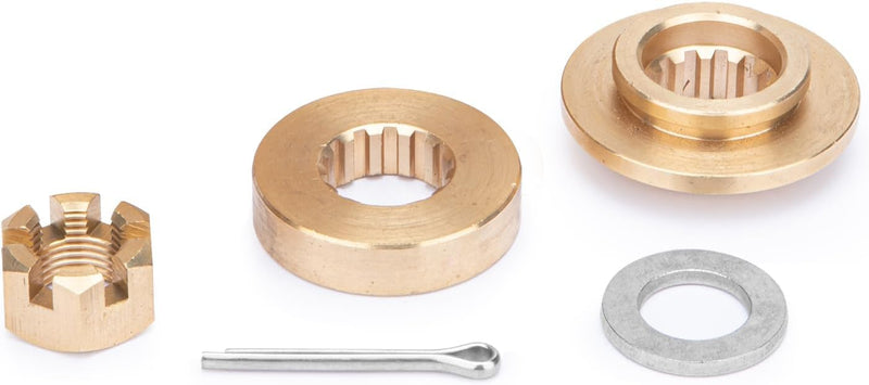 VIF Jason Marine 35-50HP Propeller Installation Hardware Kits fit Tohatsu & Nissan Outboard Propeller 13 Spline, Thrust Washer/Spacer/Washer/Nut/Cotter Pin Included
