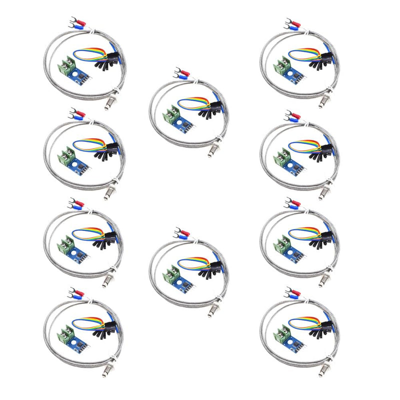 10PCS MAX6675 Module K Type DC 3-5V Thermocouple Sensor Set M6 Screw