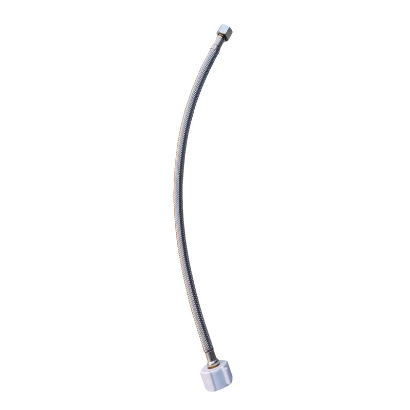 3/8 to 7/8 Toilet Supply Line, Stainless Steel Toilet Connector Hose 16 inch for Tank Toilet Supply Hose Extension replacement 16in