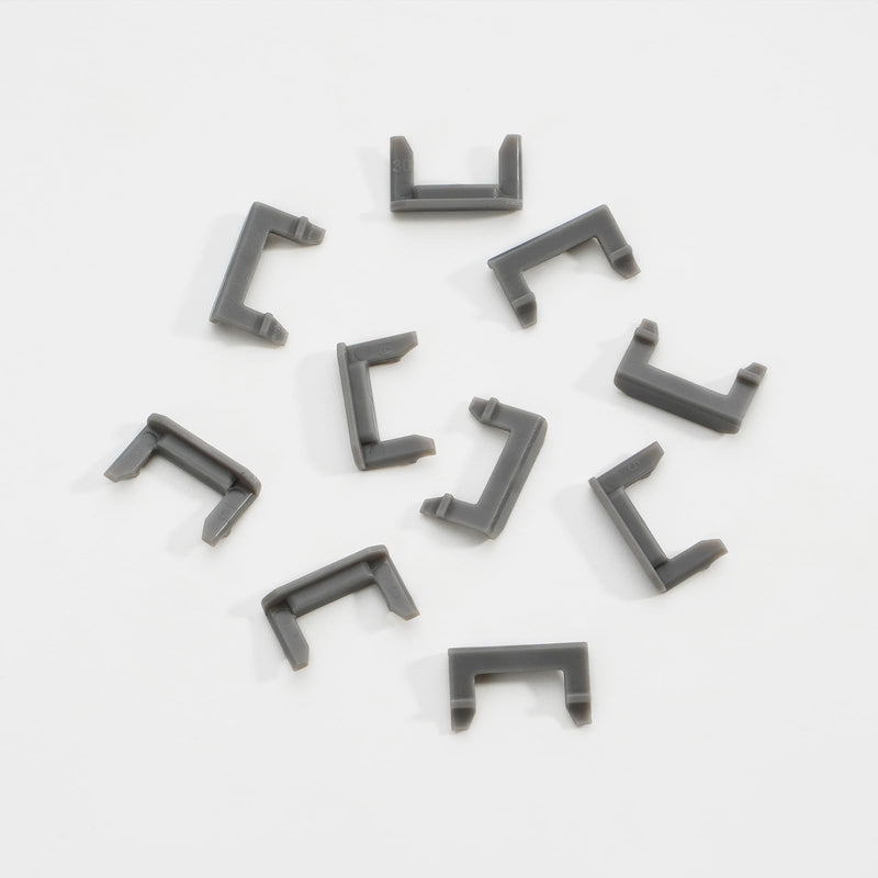 Furniware 30 Pack Cabinet Door Angle Restriction, 86 Degree Angle Restriction Hinge Clip for Soft Close Cabinet Hinges, Hinge Opening Angle Restrictor Clip, Nylon 86° Restrictor Clips