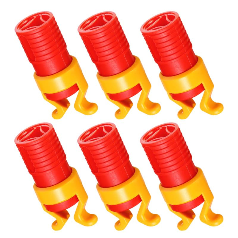 ARTIBETTER 6pcs Screw Gripper Tool For Woodworking Screw Holder Clamp For Drill Plastic Screw Holder Sleeve Screw Clip For Fixing Screws