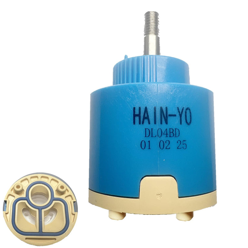 Hain-Yo DL04BD 40mm Joystick Single Lever Faucet Cartridge,Great Addition to Faucet Repair Kit,Replacement Cartridges for Indoor and Outdoor Faucet Handle(DL04BD 40mm)