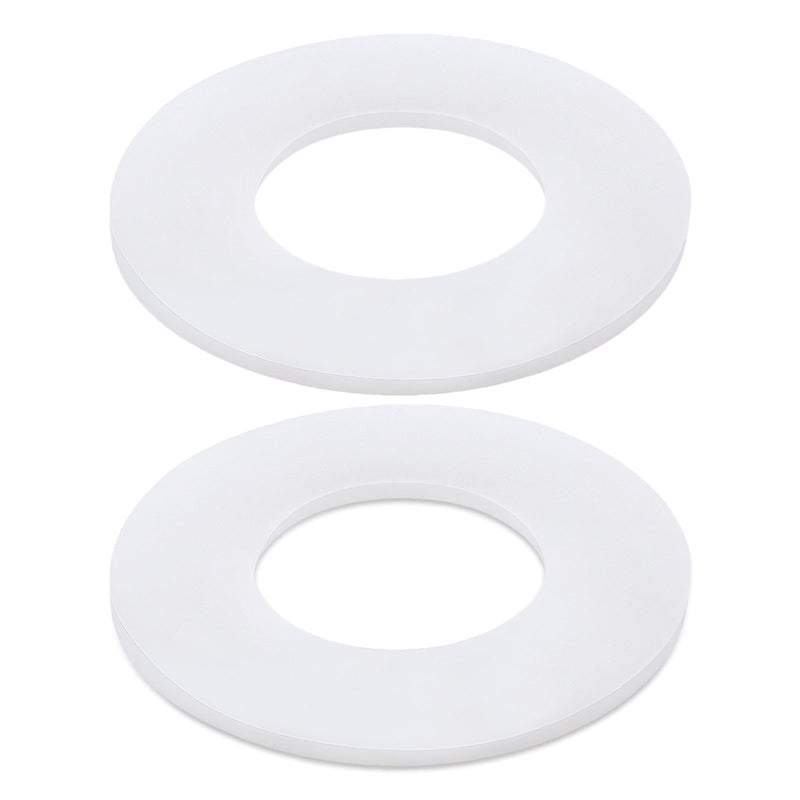 (2 Pack) for Flush Valve Silicone Seal Gasket/Toilet Flush Valve Seal Clear Compatible with Caroma M5